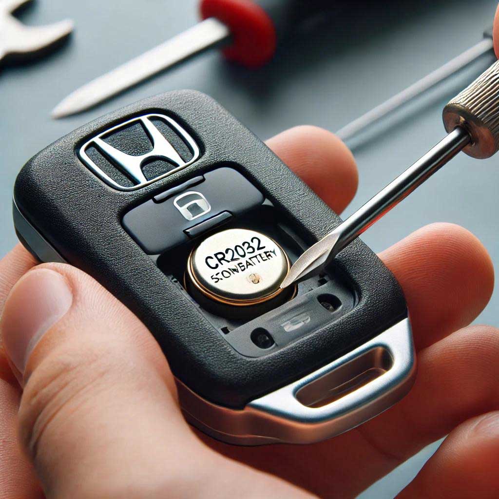 How to Change the Battery in a Honda Key Fob