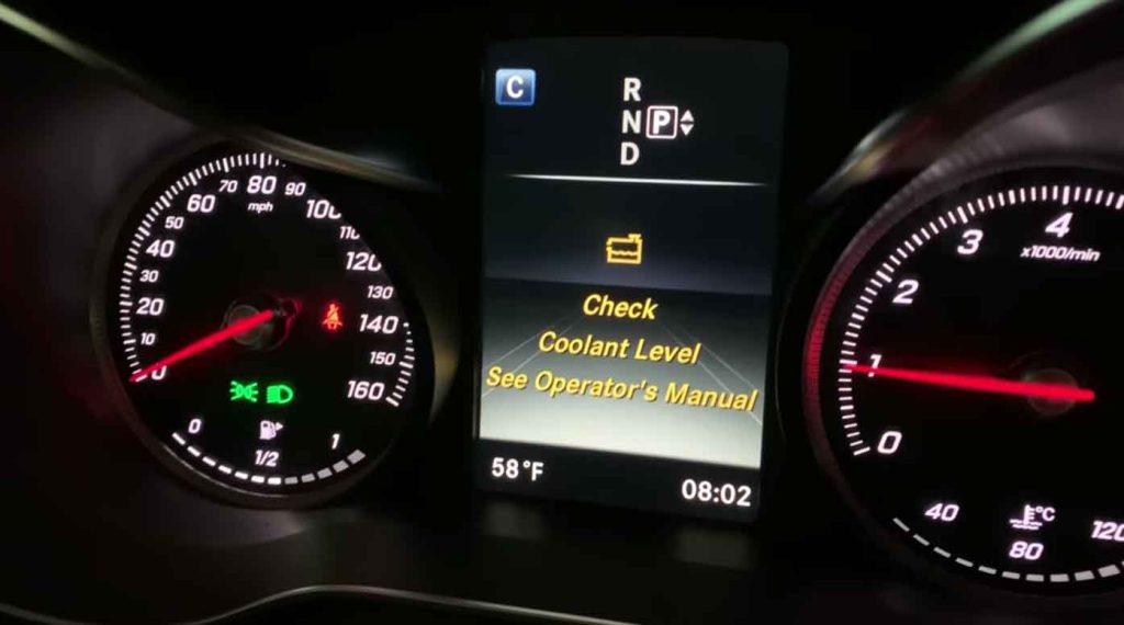How To Check Your Mercedes Coolant Level