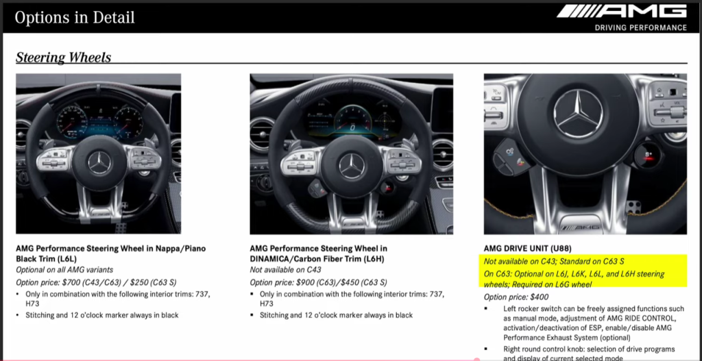 What Makes the C63 Different from the C63 S