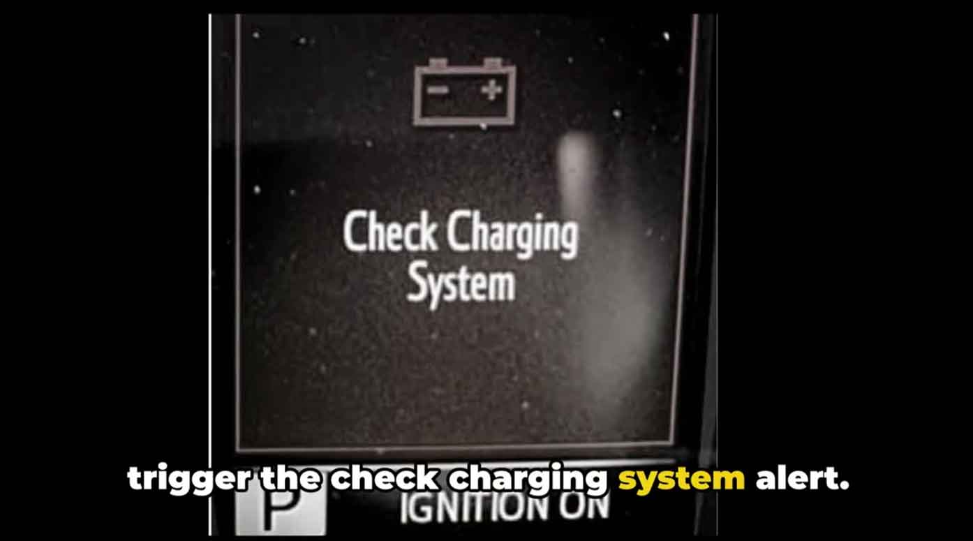 Check Charging System Toyota Camry