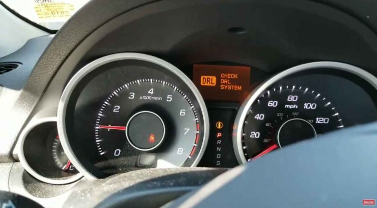 Check DRL System Acura MDX [Way, Causes & Fix]