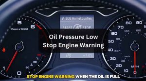 Engine Oil Low – Add Oil Warning