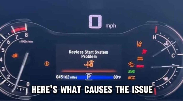 Honda Pilot Keyless Start System Problem: