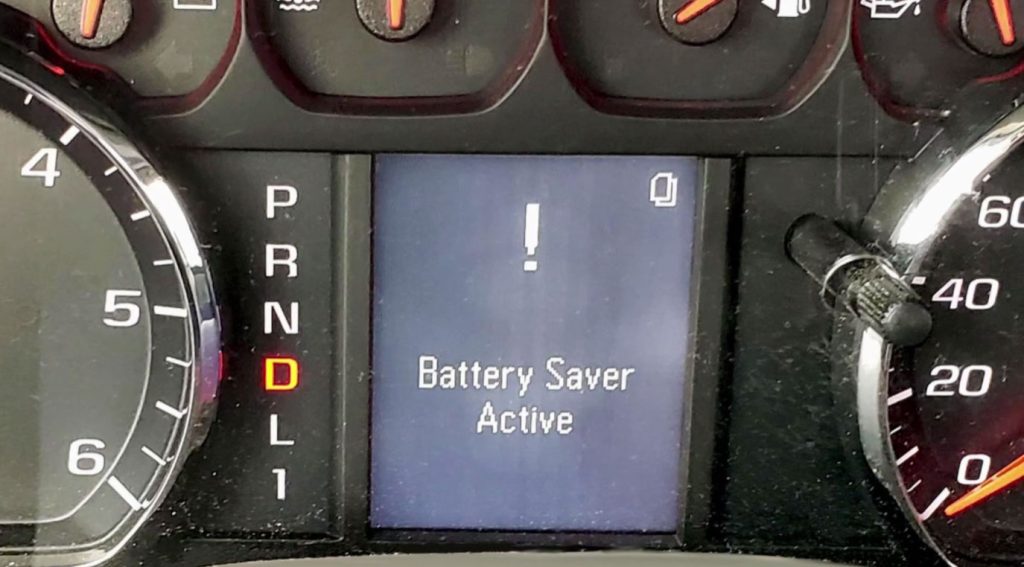 Battery Saver Active