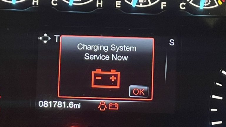 Ford Charging System Service Now