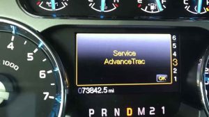 Service Advancetrac Ford Fusion