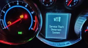 Service Theft Deterrent System Chevy Cruze