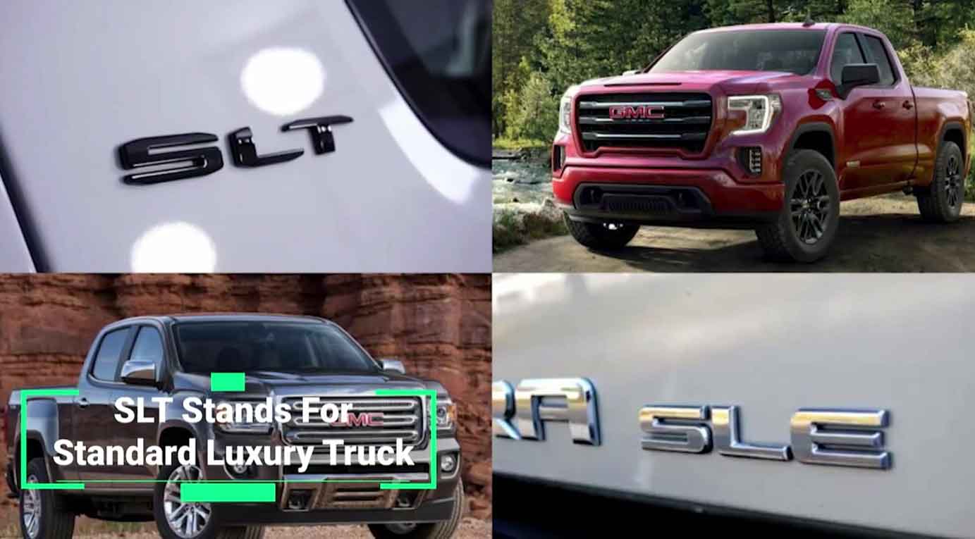 What Does SLT Stand For GMC