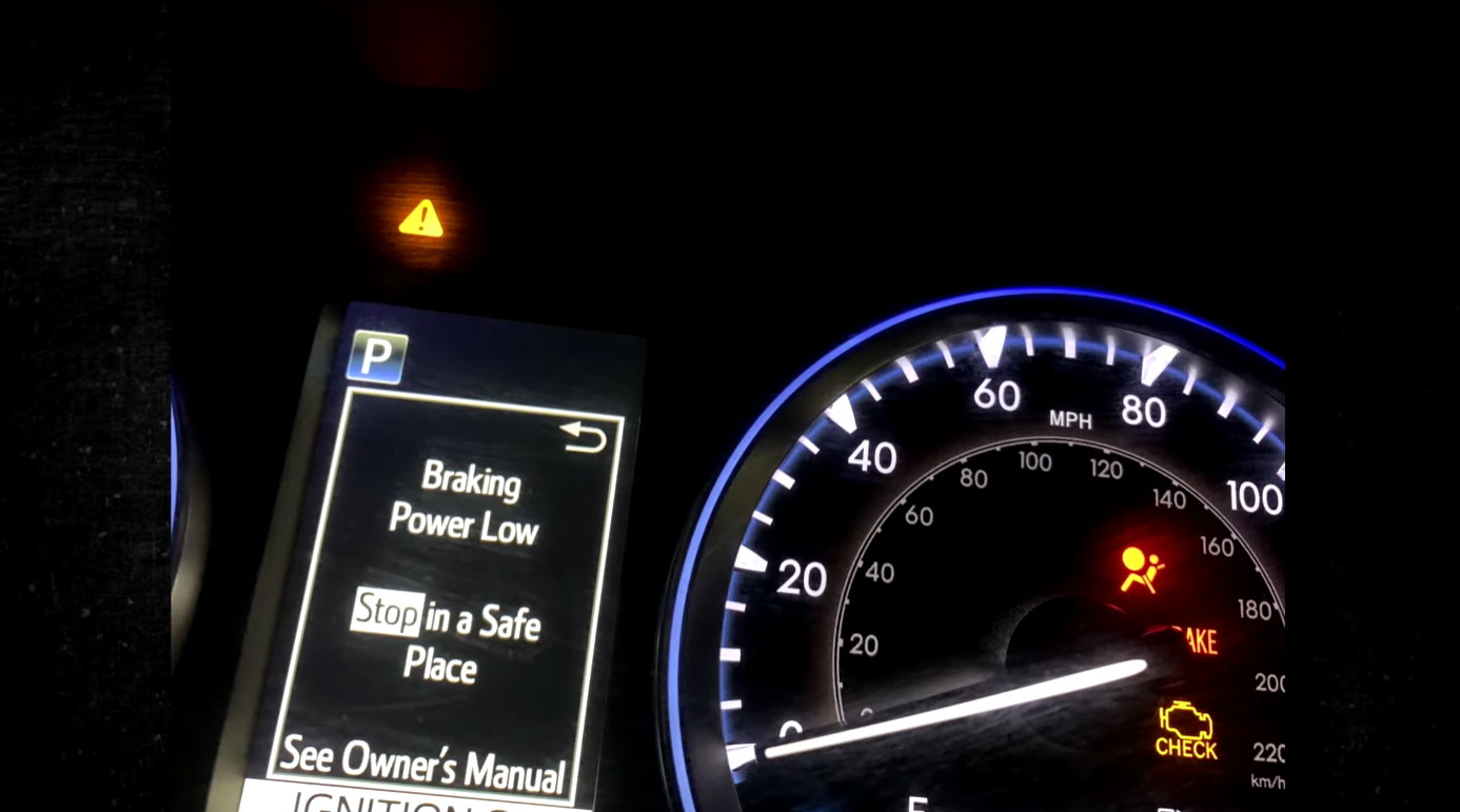 Braking Power Low Lexus