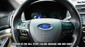 Hill Start Assist Not Available Ford