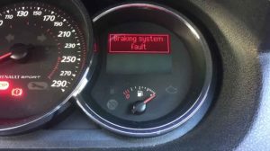 Renault Braking System Fault