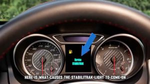 Service StabiliTrak Light On