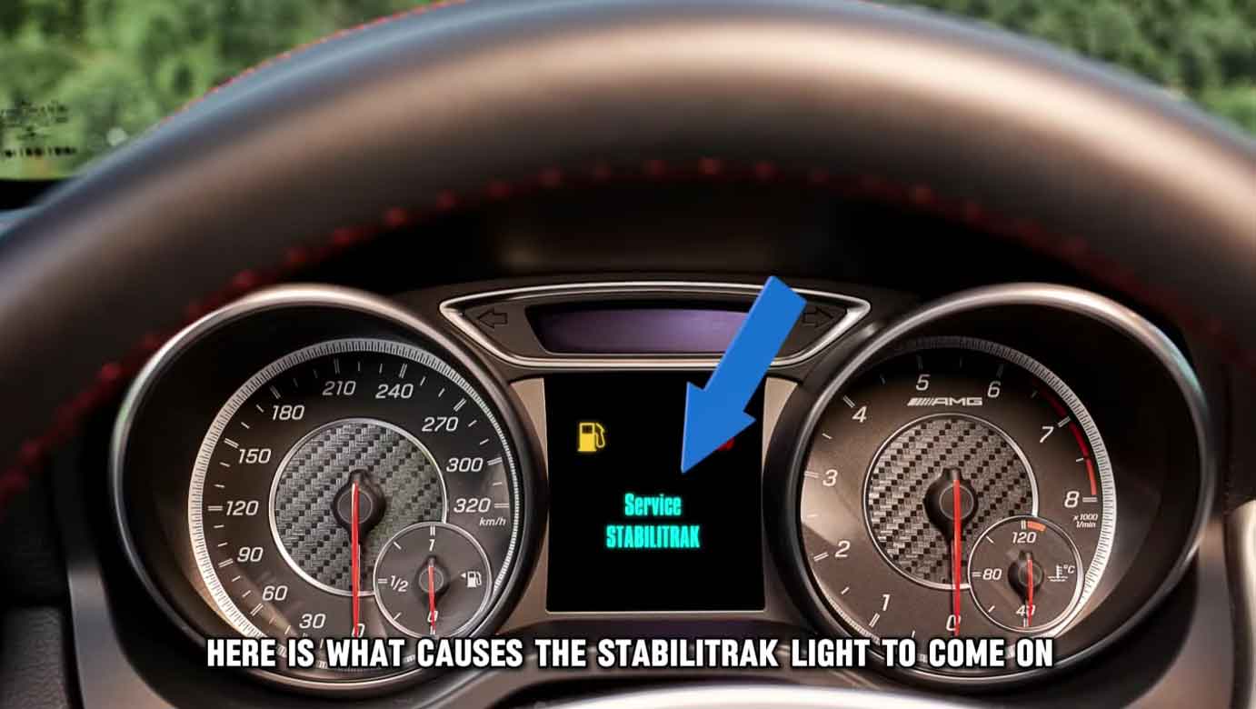 Service StabiliTrak Light On