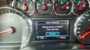 Steering Assist Is Reduced Drive With Care