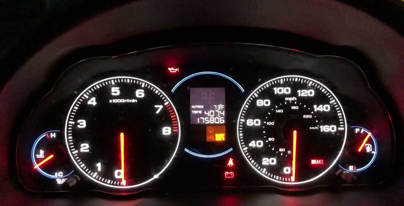 VW Red Oil Light Flashing