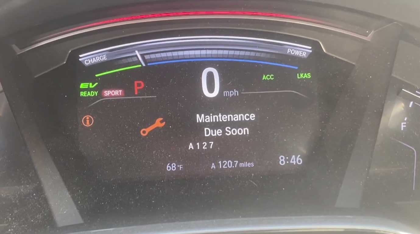 What Does Honda Code A127 Mean