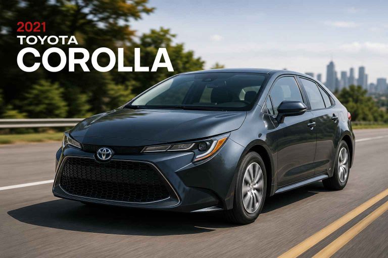 What Gas Mileage Does a 2021 Corolla Get?