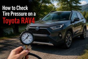 How to Check Tire Pressure on a Toyota RAV4