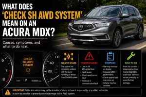 What Does 'Check SH AWD System' Mean on an Acura MDX?