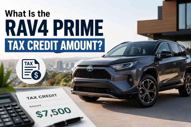 What Is the RAV4 Prime Tax Credit Amount?