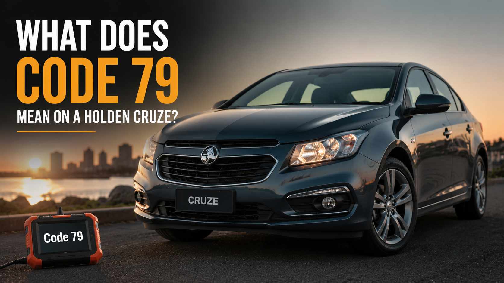 What Does Code 79 Mean on a Holden Cruze?